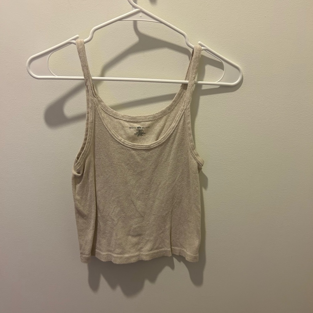 Brandy Melville Cream Tank Top